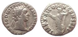 Ancient Coins - Domitian. AD 81-96. AR Denarius. Last of the 12 Caesars.