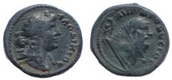 Ancient Coins - Phrygia, Laodiceia ad Lycum, Under Antoninus Pius, magistrate P. Ailios Dionysios Sabinianos. Ae 22