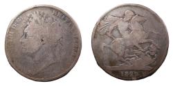 Ancient Coins - George IV (1820-30), silver Crown, 1822.