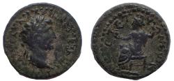 Ancient Coins - Cappadocia, Tyana (AD 117-138) Hadrian, 117-138 AD. AE19. One of 3 known. 