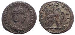 Ancient Coins - Seleucis and Pieria. Antioch. Herennia Etruscilla, wife of Trajan Decius. Tetradrachm