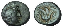 Ancient Coins - Islands off Caria. Rhodos, Rhodes. Circa 205-188 BC. Æ Chalkon