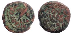 Ancient Coins - Judaea, Procurators. Antonius Felix. AD 52-59. Æ Prutah