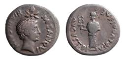 Ancient Coins - Augustus. 27 BC-AD 14. AR Denarius, 17 BC. Very Rare.