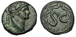 Ancient Coins - Seleucis and Pieria. Antioch. Domitian. AD 81-96. Æ As