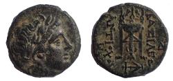 Ancient Coins - Seleukid Kings of Syria. Antiochos II Theos. 261-246 BC. Æ 17 