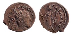 Ancient Coins - Tetricus I. Romano-Gallic Emperor, AD 271-274. Ae Antoninianus.