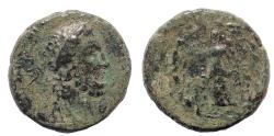 Ancient Coins - Seleukid Kings. Antiochos IV Epiphanes. 175-164 BC. Æ 16. Mallos mint. Very Rare.