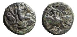Ancient Coins - Crete. Gortyna. c. 250-221 BC. Ae 16. Europa. Rare.