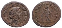 Ancient Coins - Aurelian (270-275). Ae ‘As’ or Double Aurelianus. Ae 25. Serdica mint. SOL DOMINVS IMPERI ROMANI. Very Rare.