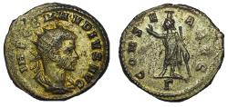 Ancient Coins - Claudius II 268-270 Antoninianus, Antioch, late AD 269 - spring 270, Rare
