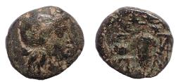 Ancient Coins - Cilicia, Soloi. Circa 400-350 BC. AE 12 . Rare.