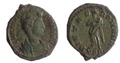 Ancient Coins - Theodora, wife of Constantius I Follis. Ex E.E. Clain-Stefanelli collection.