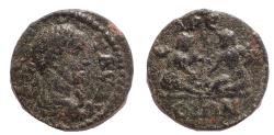 Ancient Coins - Ionia. Ephesus. Geta (209-211). Ae 17. Very Rare.