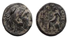 Ancient Coins - Seleukid Kings, Seleukos II Kallinikos. 246-225 BC. Æ 17