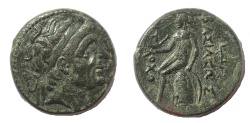 Ancient Coins - Seleukid Kingdom. Antiochos I Soter (281-261 BC). Ae 16