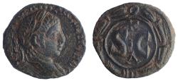 Ancient Coins - Seleucis and Pieria. Antioch. Elagabalus. AD 218-222. Æ As 