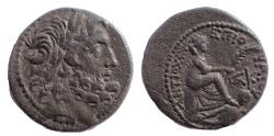 Ancient Coins - Antioch. 7/6 BC. Æ Trichalkon. Struck under P. Quinctillius Varus, Governor of Syria