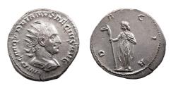 Ancient Coins - Trajan Decius. AD 249-251. AR Antoninianus