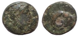 Ancient Coins - Troas, Kebren. Circa 387-310 BC. Æ 10 