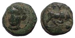 Ancient Coins - Ionia, Phygela, circa 350-300 BC. Æ 9 mm