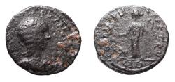 Ancient Coins - Phoenicia, Sidon. Annia Faustina (Augusta, 221). Ae 19. Very Rare.