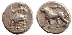 Ancient Coins - Alexandrine Empire. temp. Stamenes – Seleukos. Satraps of Babylon, circa 328-311 BC. AR Tetradrachm. Rare.