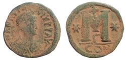 Ancient Coins - Anastasius I. 491-518. Æ follis. Constantinople mint.