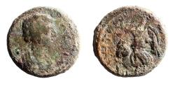Ancient Coins - Damascus. Julia Domna. Augusta, AD 193-217. Æ 18. Very Rare.