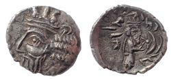 Ancient Coins - Kings of Persis. Nambed (Namopat). 1st century AD. AR Obol