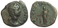 Ancient Coins - Julia Mamaea, Augusta, 222-235 AD. Æ Sestertius