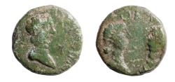 Ancient Coins - Mysia, Cyzicus, Britannicus, with Antonia and Octavia (AD 41-55). AE 12. Rare.