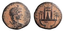 Ancient Coins - Cyprus. Koinon of Cyprus. Caracalla or Geta, 198-217. Ae 31. Rare