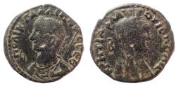 Ancient Coins - Creteia-Flaviopolis, Gallienus (253-268). Ae 25. Rare.
