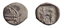 Ancient Coins - Samaria AR Obol. Circa 375-333 BC.