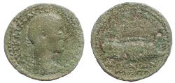 Ancient Coins - Cilicia. Aegeae. Severus Alexander, 222-235. Tetrassarion Ae 28. Very Rare.
