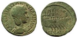 Ancient Coins - Cilicia, Aegeae. Tranquillina. Augusta, AD 241-244. Æ 26. Very Rare.