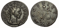 Ancient Coins - Probus. AD 276-282. Antoninianus 22 mm, 3.5 gm. Lugdunum (Lyons) mint