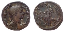 Ancient Coins - Severus Alexander. AD 222-235. Æ Sestertius VIRTVS