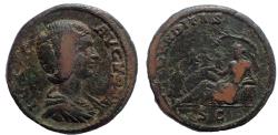 Ancient Coins - Julia Domna (AD 193-217). AE as, FECVNDITAS. Rare.