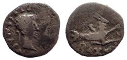 Ancient Coins - Kings of Mauretania. Ptolemy (AD 24-40). Denarius. Last of the Ptolemaic dynasty. Very Rare.