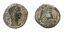 Ancient Coins - Divus Constantine I. Died AD 337. Æ Follis