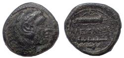 Ancient Coins - Kings of Macedon: Alexander III, 336-323 BC. Æ 17 