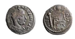 Ancient Coins - Bithynia. Nicaea. Valerian I (AD 253-260). AE 23. Hipparchus, one of the greatest mathematicians and astronomers of the ancient world. Very rare.