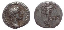 Ancient Coins - Cappadocia, Caesarea-Eusebia: Hadrian, 117-138 AD. AR hemidrachm