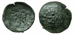 World Coins - BULGARIA.Contemporary imitation.AE.Trachy. After Ivan Alexander and Theodora II ( AD 1331-1371 ).