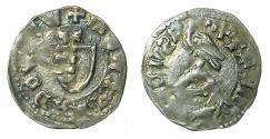 World Coins - ROMANIA.VOIVODES OF WALLACHIA.Radu I 1377-1383.Denier. LATIN legends.