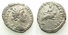 Ancient Coins - ROMAN.Commodus Augustus AD 177-192.AR.Denarius.ROME mint struck AD 191-192. Kybele on lion.