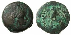 Ancient Coins - EGYPT.ALEXANDRIA.Ptolemy V Epiphanes 205-180 BC.AE.28mm.