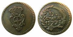 World Coins - ITALY.GENOA.4 Denari 1772